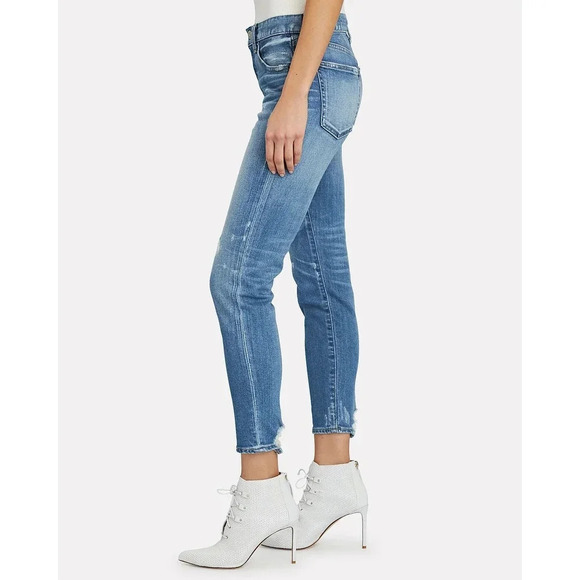 MOUSSY VINTAGE Comfort Velma Skinny Denim Jeans Blue Size 24 - Picture 2 of 8